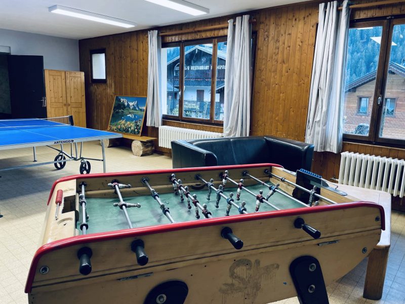 3 Salles de jeux vous attendent au Centre de Vacances le Nid Alpin